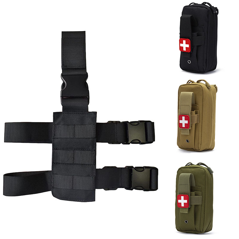 Tactical Thigh Moll Rig EDC Po - First Aid Bag Kit ulasan dan harga