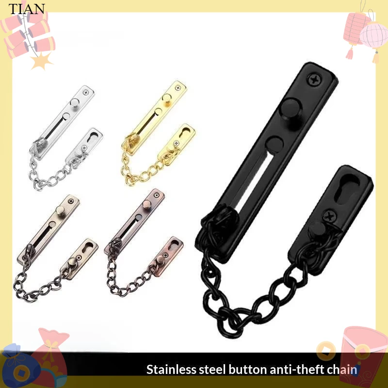 Door Chain with Lock Door Lock - Security Chain Door ulasan dan harga