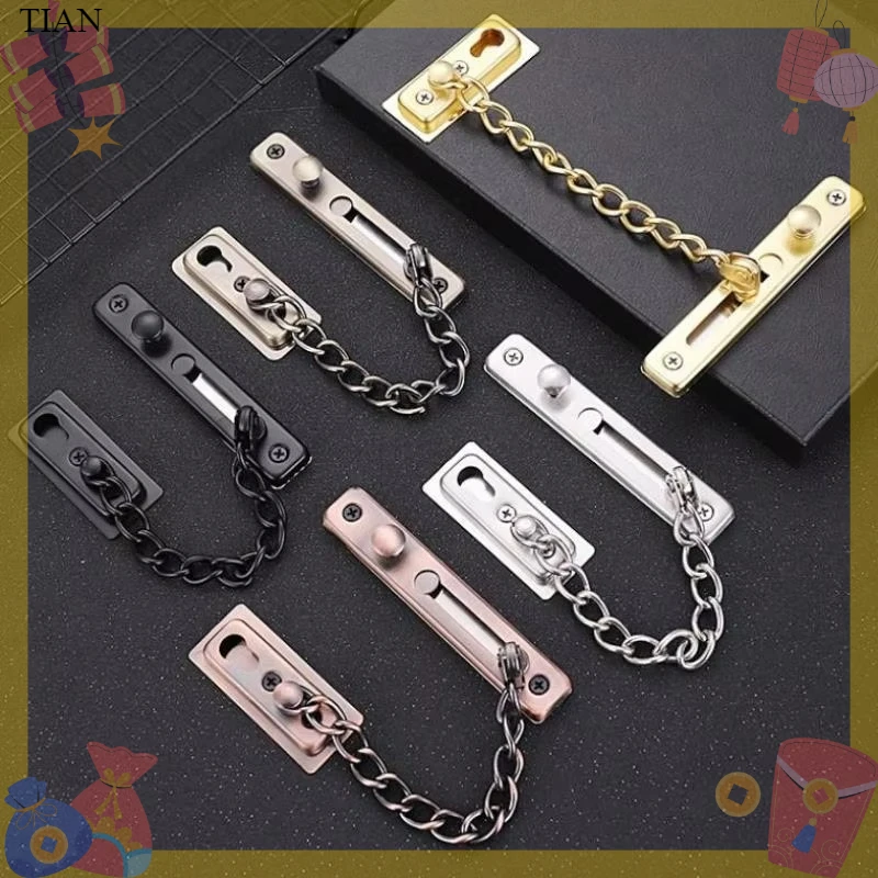 Door Chain with Lock Door Lock - Security Chain Door ulasan dan harga