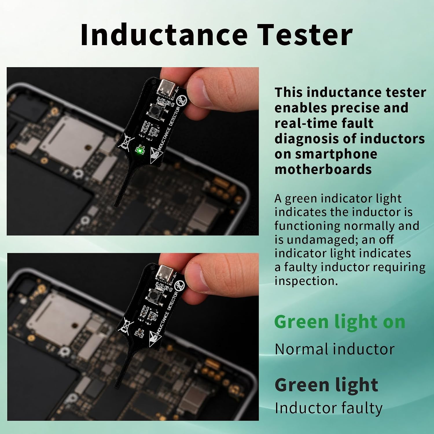 DC 5V Inductance Tester Mother - Co Detector Plug ulasan dan harga