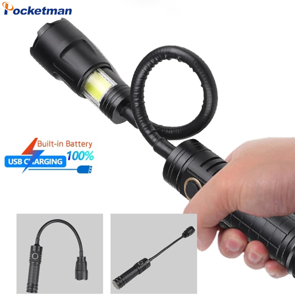 USB Rechargeable XHP50 LED Fla - Power Outage Light ulasan dan harga