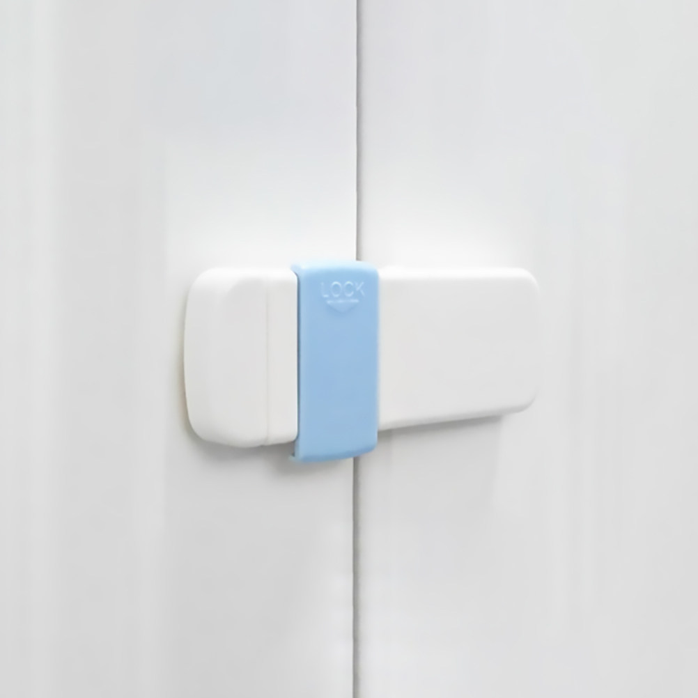 4Pcs Multifunctional Cabinet L - Medicine Cabinet Lock ulasan dan harga