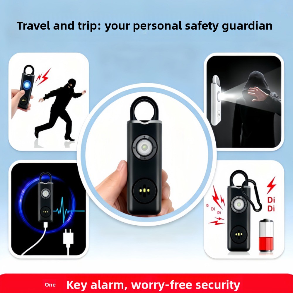 130 High DB Safe Sound Persona - Personal Alarm Keychain ulasan dan harga