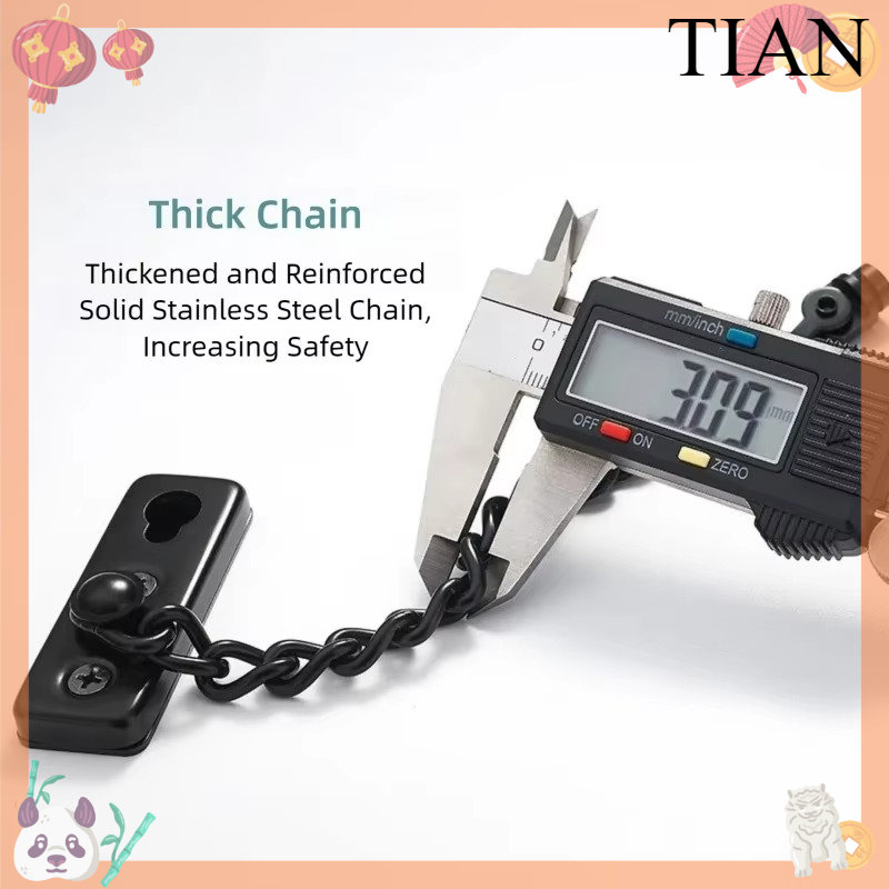Hotel & Home Stainless Steel A - Security Chain Door ulasan dan harga