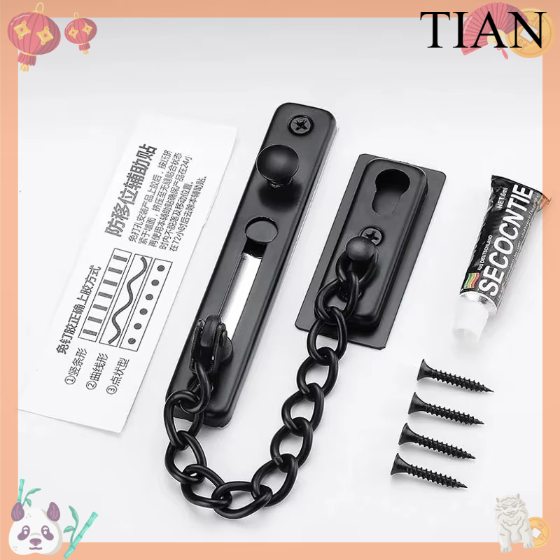 Hotel & Home Stainless Steel A - Security Chain Door ulasan dan harga