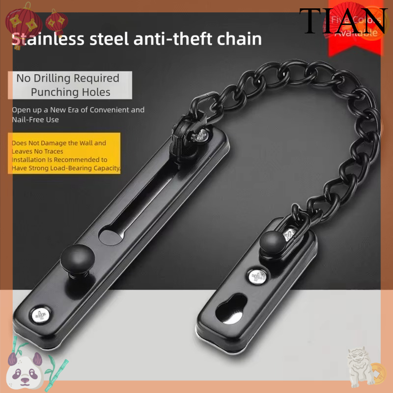 Hotel & Home Stainless Steel A - Security Chain Door ulasan dan harga
