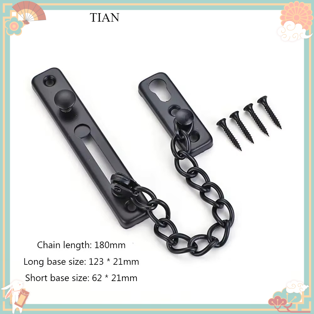 Door Chain with Lock Door Lock - Security Chain Door ulasan dan harga