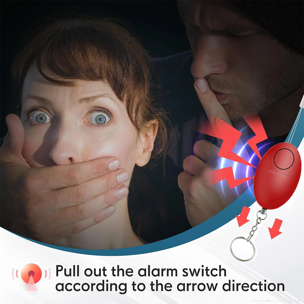120dB Self-Defense Keychain Sa - Personal Alarm Keychain ulasan dan harga