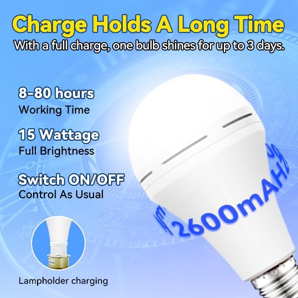 Emergency-Rechargeable-Light-B - Power Outage Light ulasan dan harga