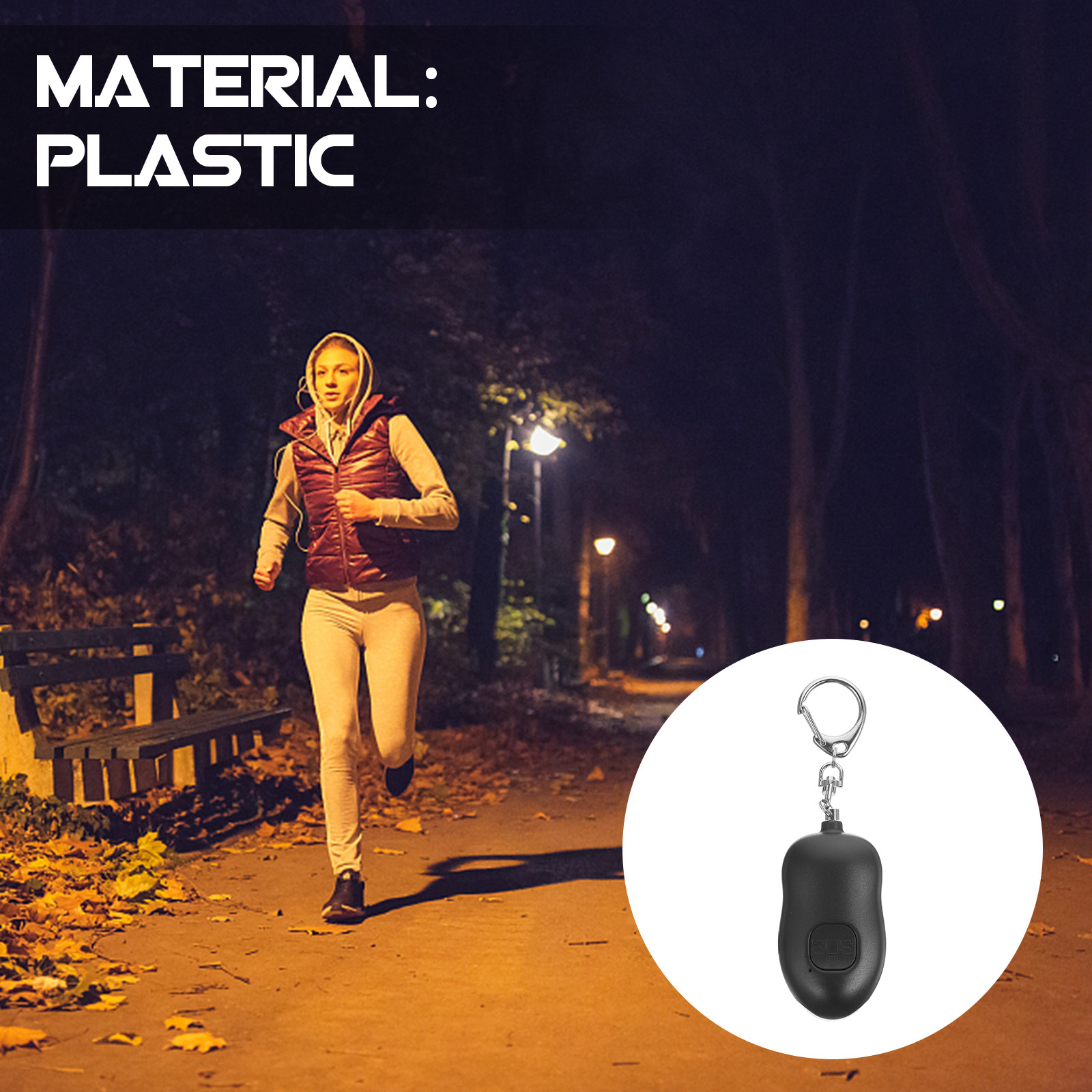 1Pcs Personal Safety Alarm Eme - Personal Alarm Keychain ulasan dan harga
