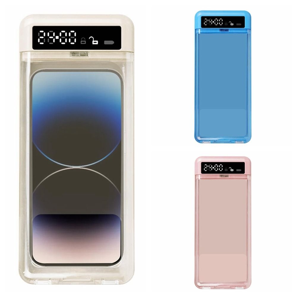 Portable Phone Lock Box with T - Medicine Cabinet Lock ulasan dan harga