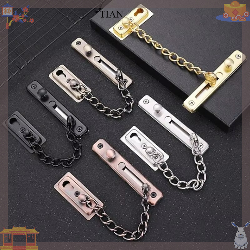 Door Chain with Lock Door Lock - Security Chain Door ulasan dan harga