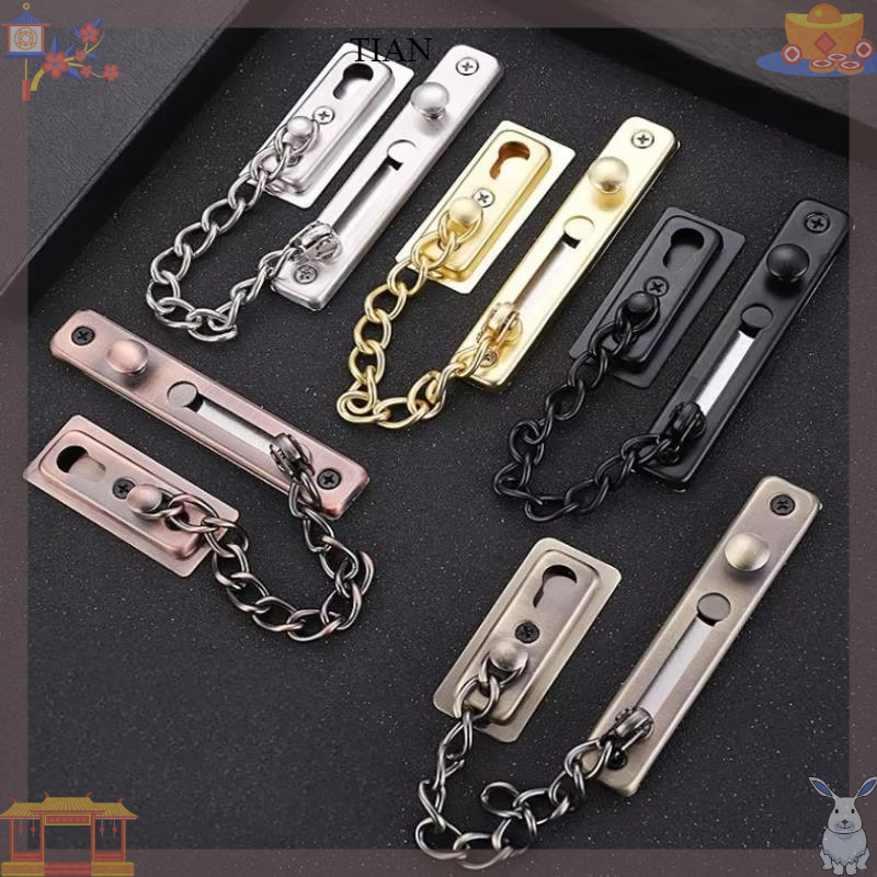 Door Chain with Lock Door Lock - Security Chain Door ulasan dan harga