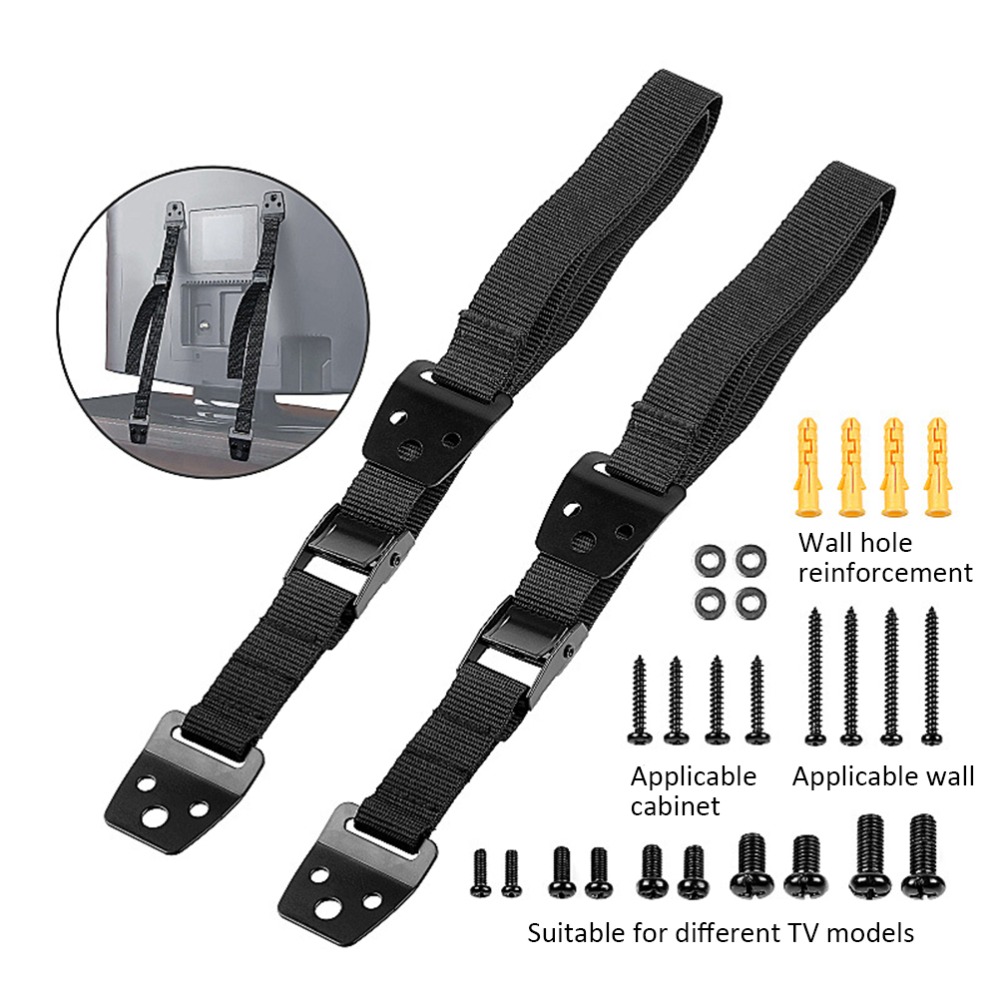 2Pcs Durable Nylon Furniture A - Earthquake Anchor Strap ulasan dan harga