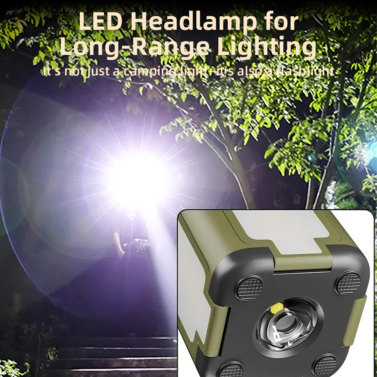 Portable Four-Leaf Clover Camp - Power Outage Light ulasan dan harga