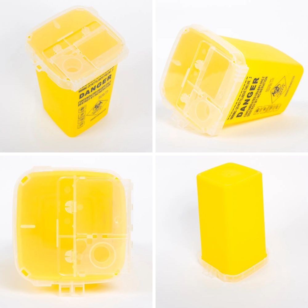 1L Sharps Container for Tattoo - Medicine Cabinet Lock ulasan dan harga