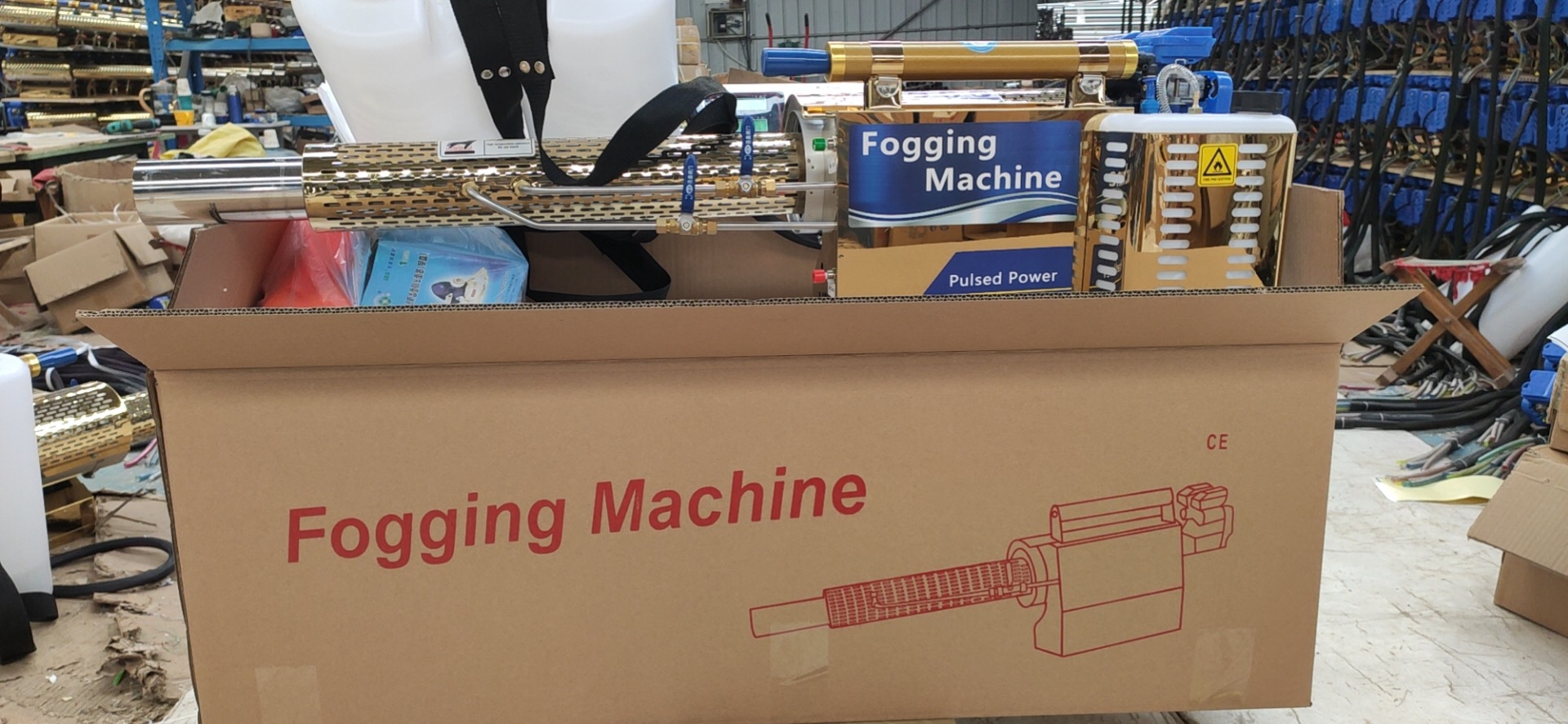 Fog Mist Machine for Disinfect - Flood Barrier Bag ulasan dan harga